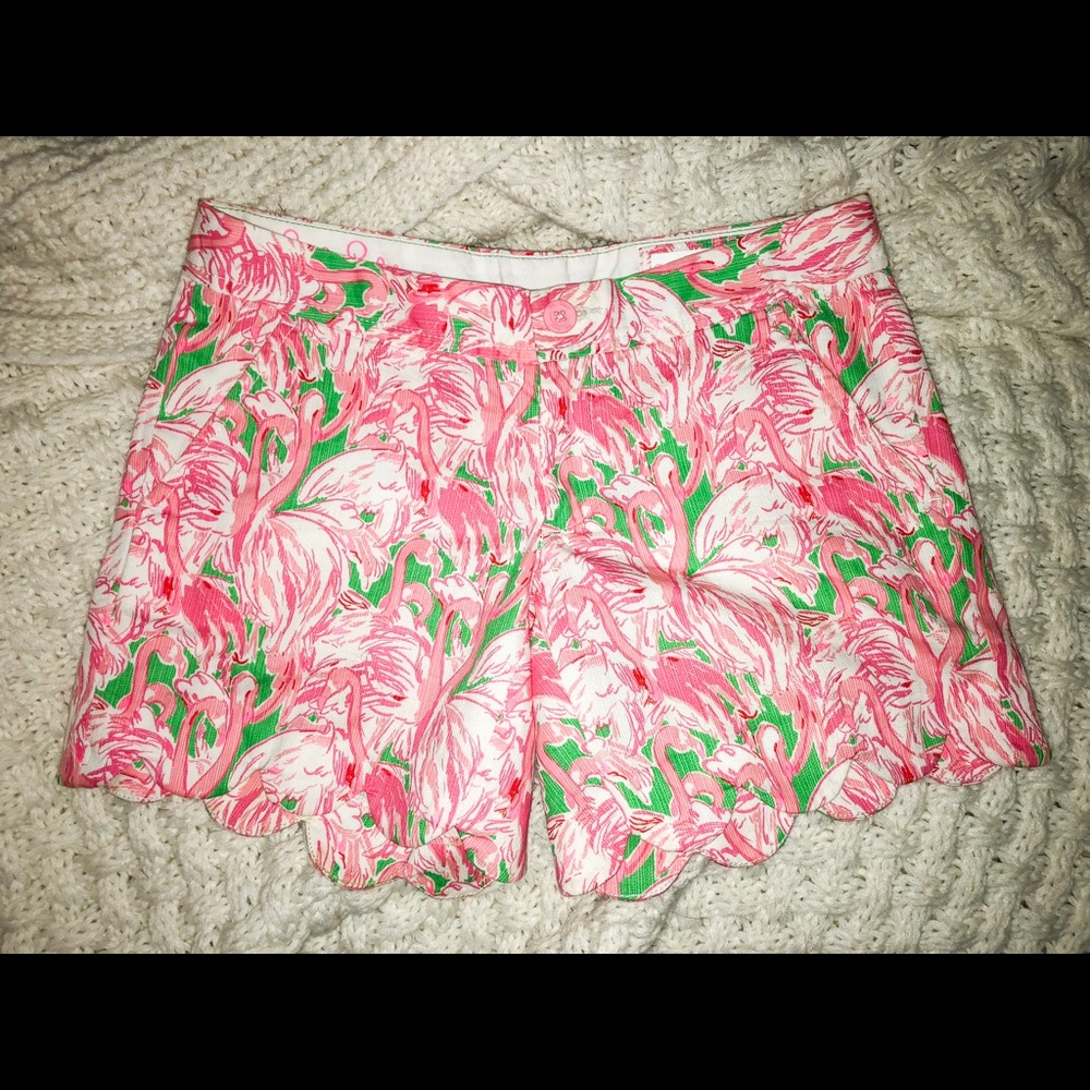 Lilly Pulitzer Scalloped Shorts